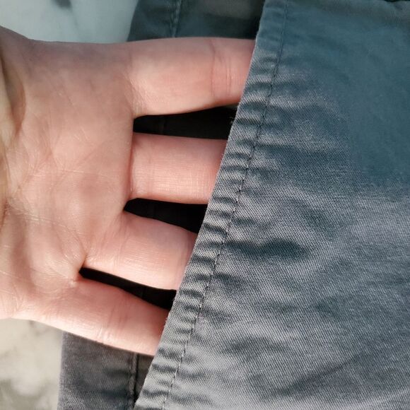 Old Navy Gray High Rise Everyday Shorts - Picture 5 of 7